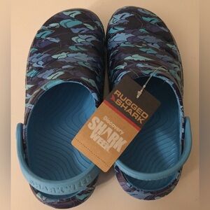 Little Boys Shark Crocs